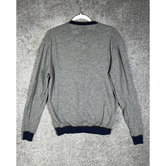 Robert Graham Merino Wool Blend Classic Fit Sweater Mens Size XL V-Neck Pullover - Picture 2 of 14